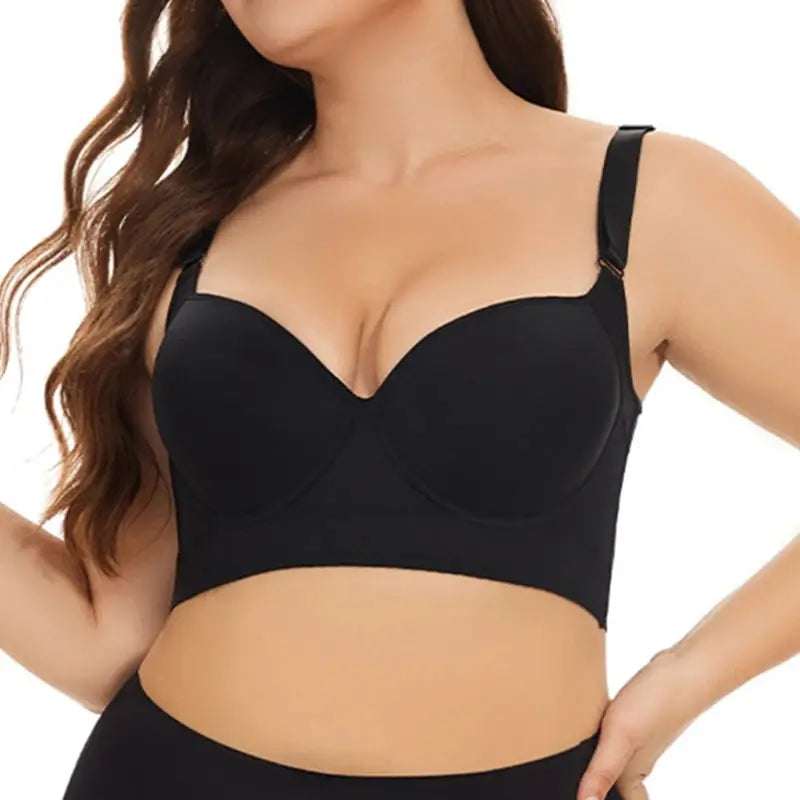 Back Smooth Out Shaper Bra Plus Size Wide Band Bras Shapewear Back Fat Smooth Underwear Top Breast Shapers F Cup Dropshipping