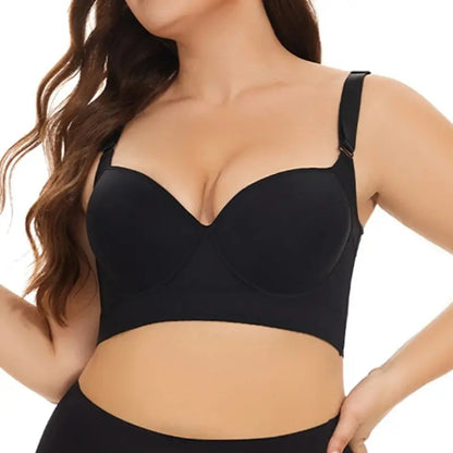 Back Smooth Out Shaper Bra Plus Size Wide Band Bras Shapewear Back Fat Smooth Underwear Top Breast Shapers F Cup Dropshipping